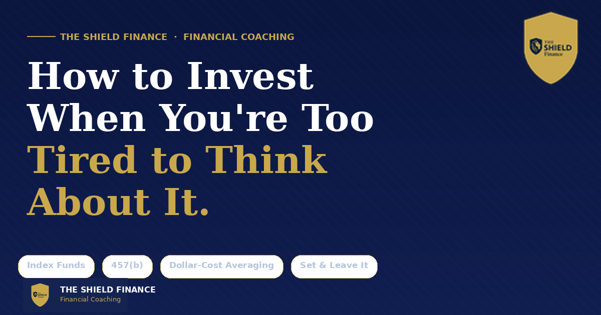 How to Invest When You’re Too Tired to Think About It